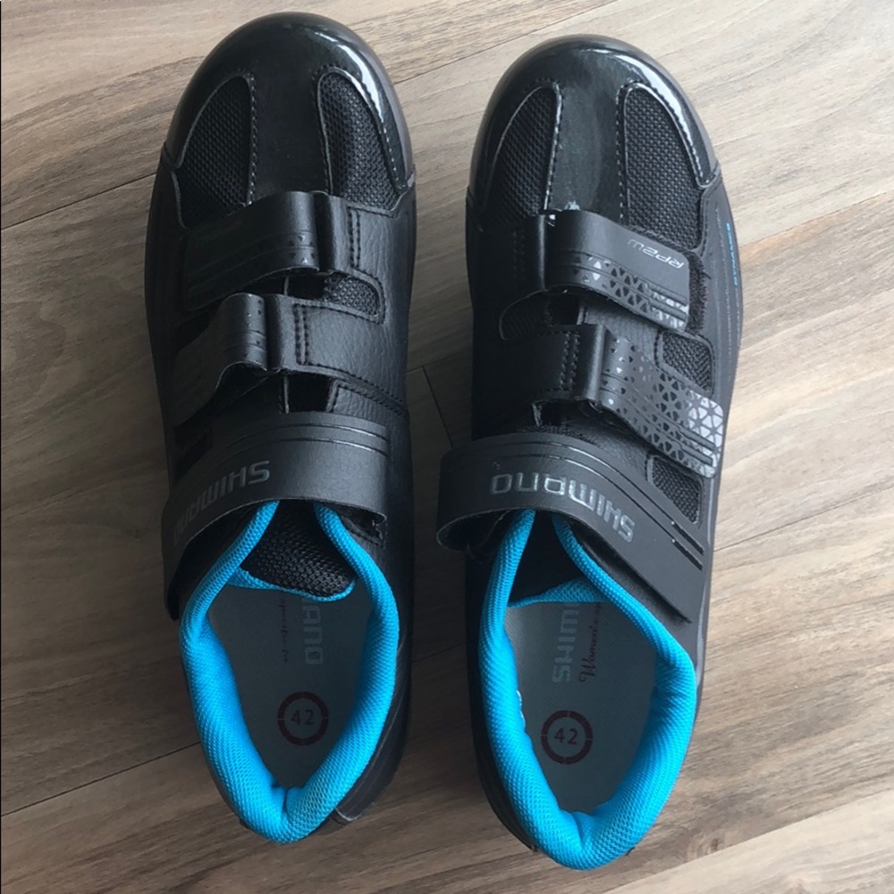 Shimano RP2 Spin Shoe w/ cleat adapters